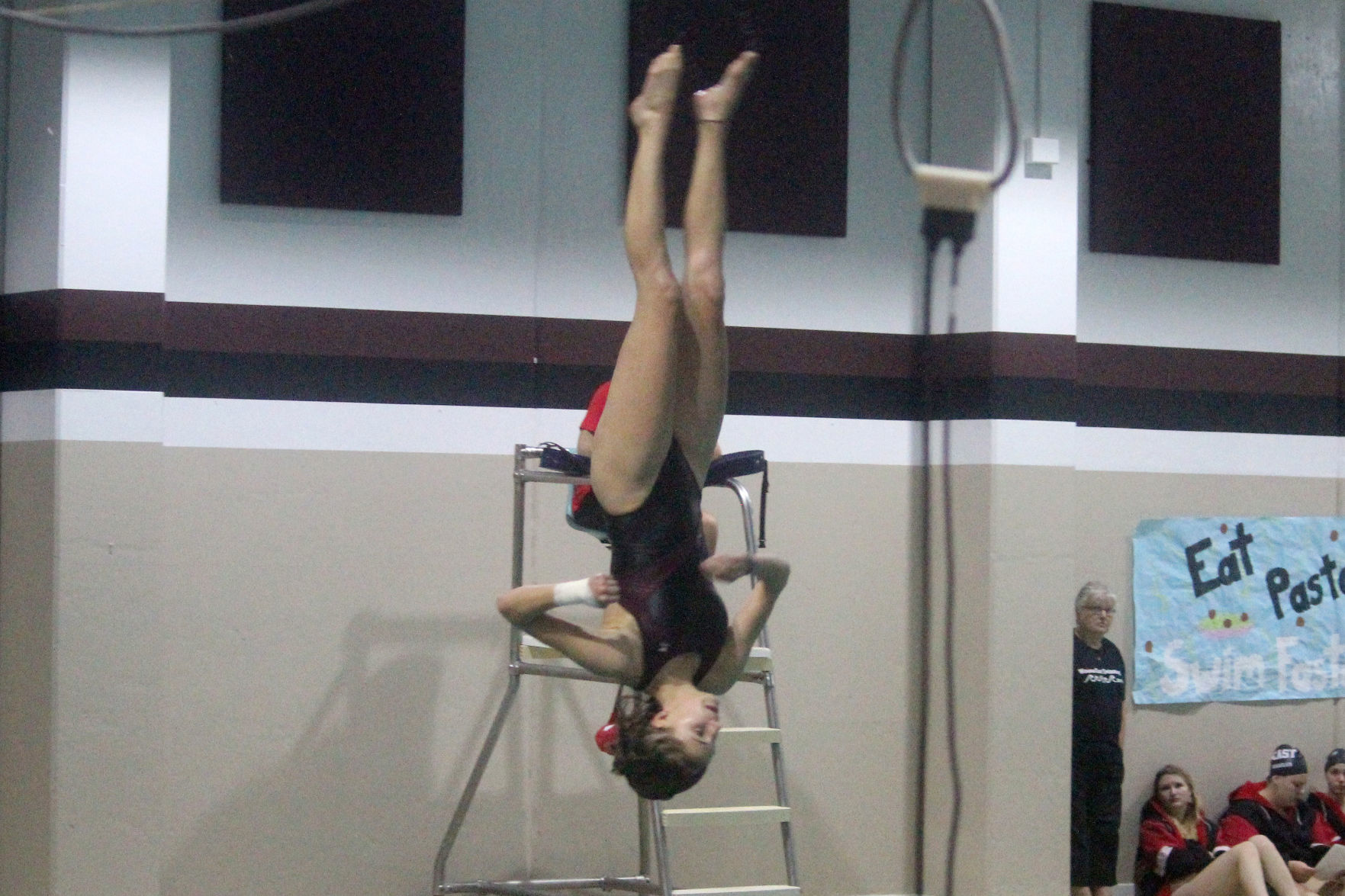 Menomonie girls swim and dive triangular 9-24-19